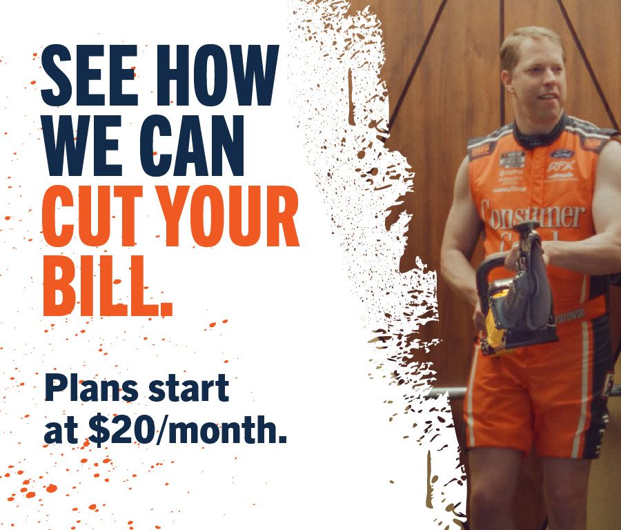 See how we can cut your bill. Plans start at $20/month.