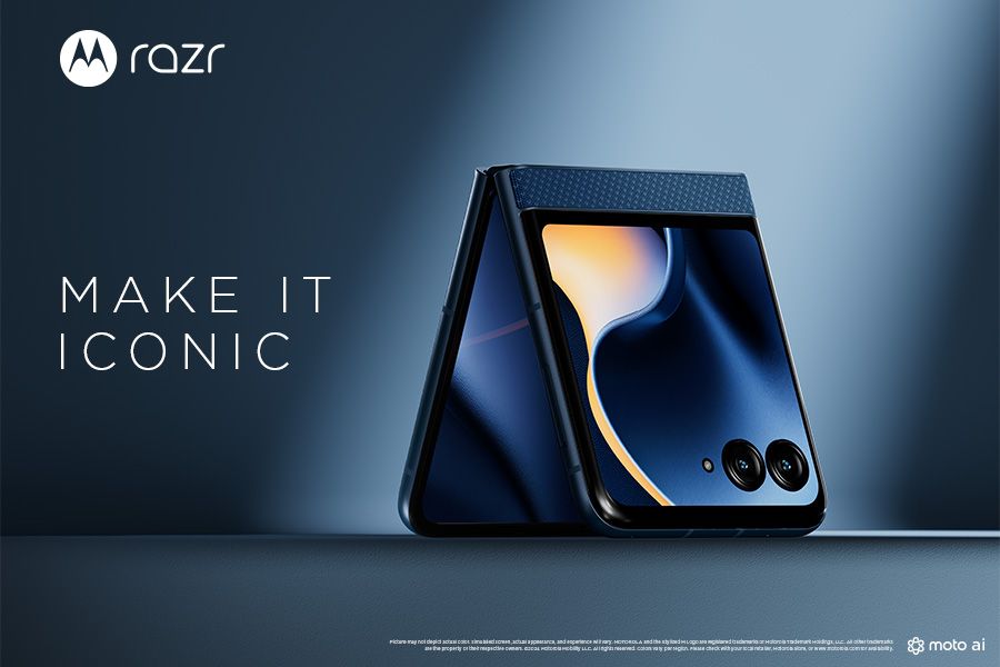 motorola razr. make it iconic.