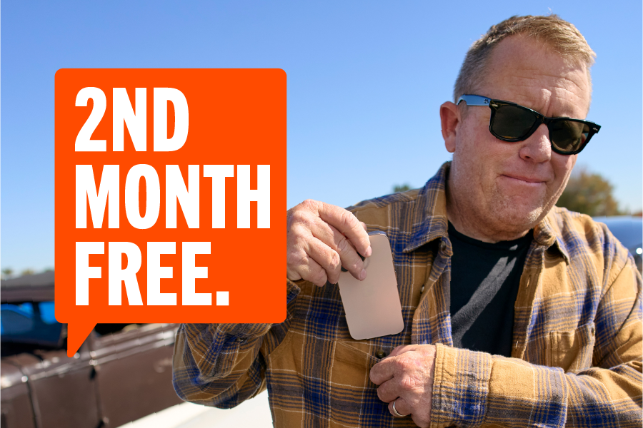 2ND MONTH FREE.