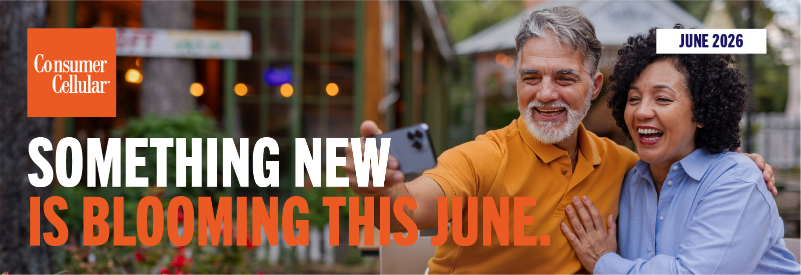 Consumer Cellular: Something new is blooming this June. June 2026