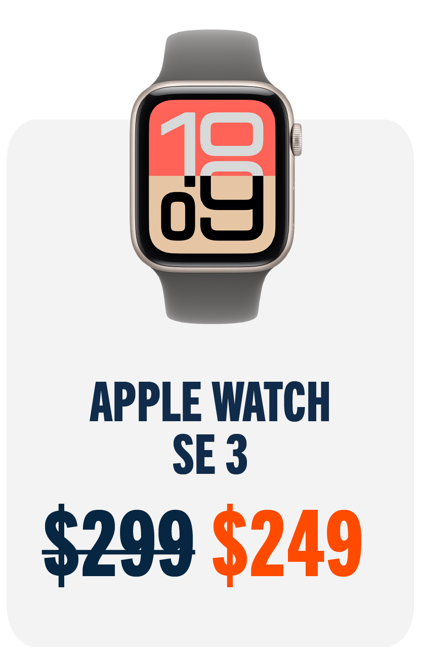 Apple Watch SE 3: $249