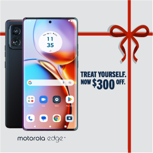 Motorola Edge+ Treat Yourself. Now $300 Off.