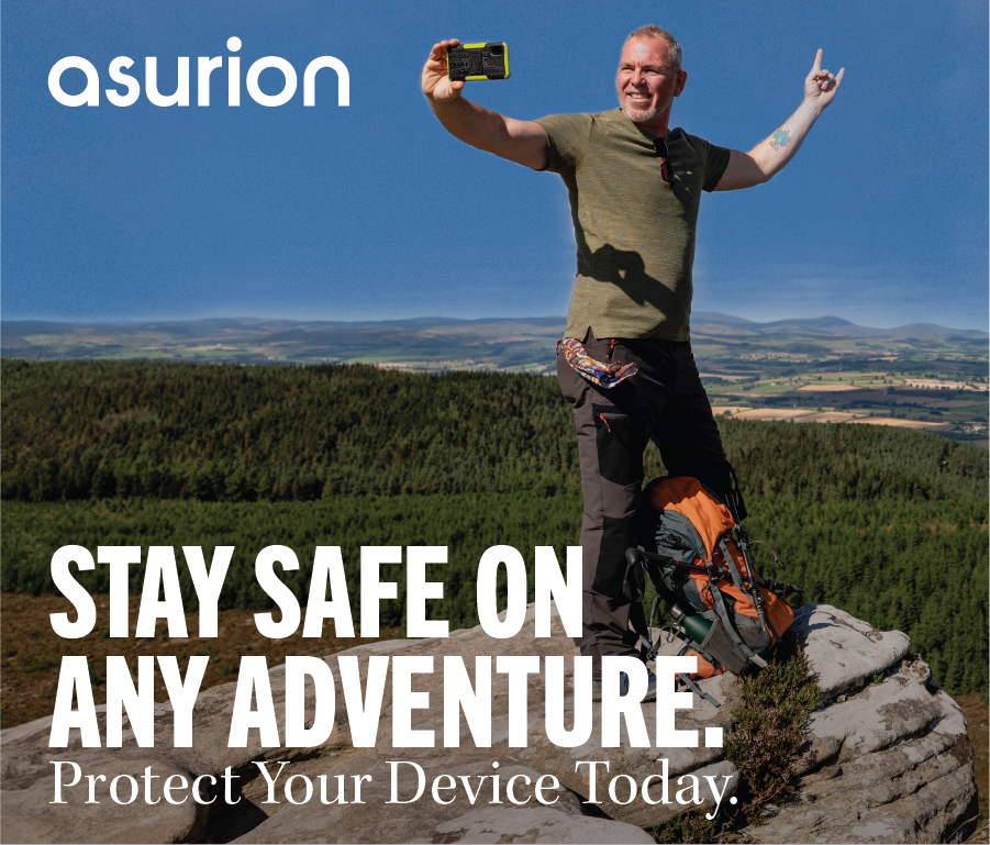 STAY SAFE ON ANY ADVENTURE. Protect Your Device Today. asurion
