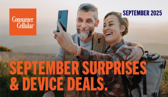 Consumer Cellular: September Surprises & Device Deals. September 2025