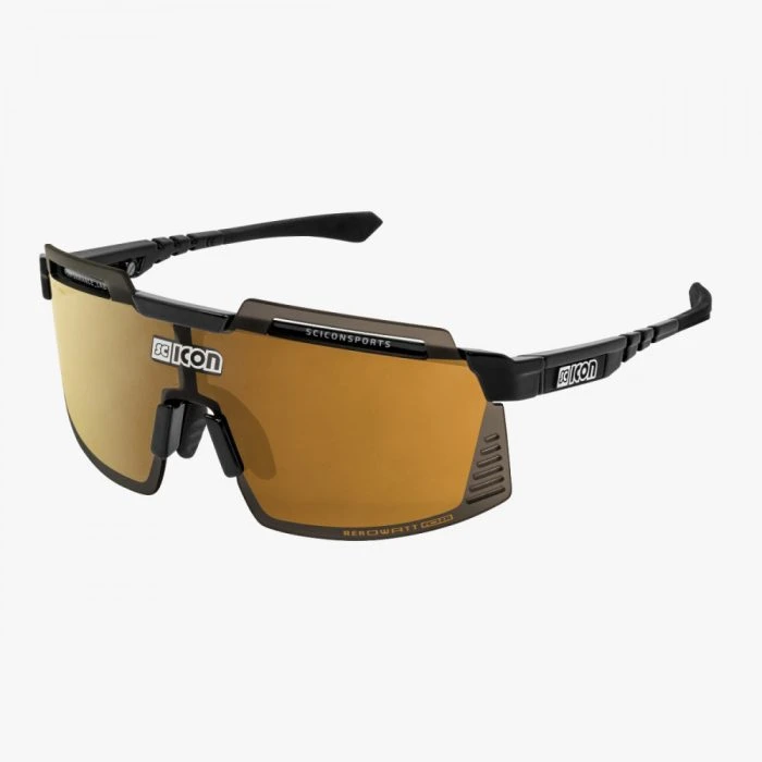 Óculos Scicon Aerowatt Foza Preto Lente Bronze