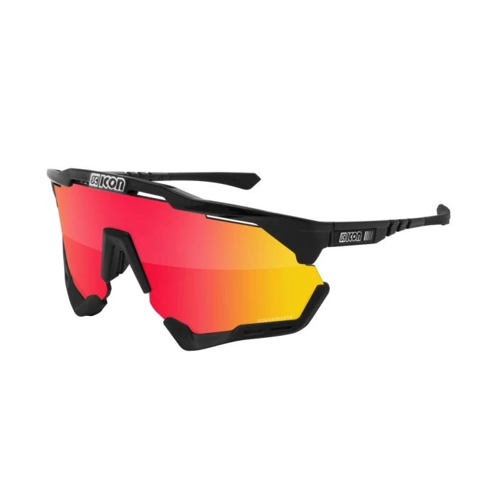 Óculos Scicon Aeroshade XL Preto Lente Vermelho