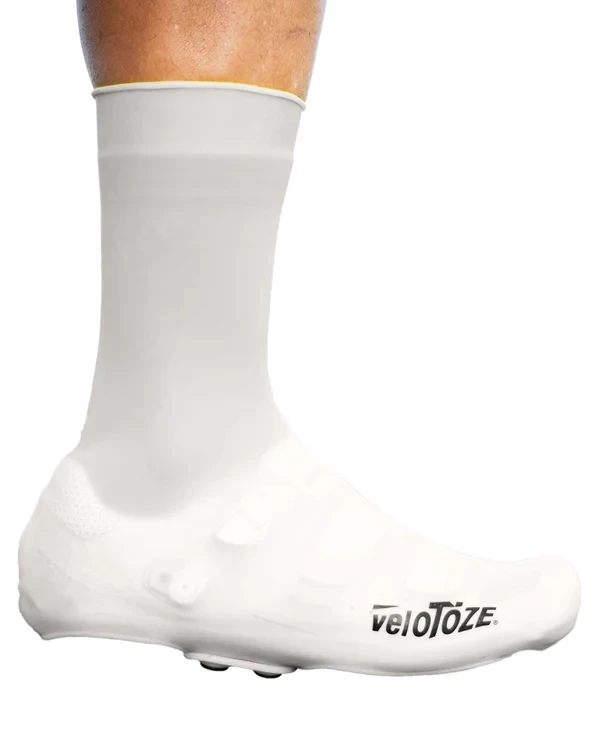 Capa De Sapatilha Velotoze Silicone Branco - P (37-40 EU / 5-7 US)