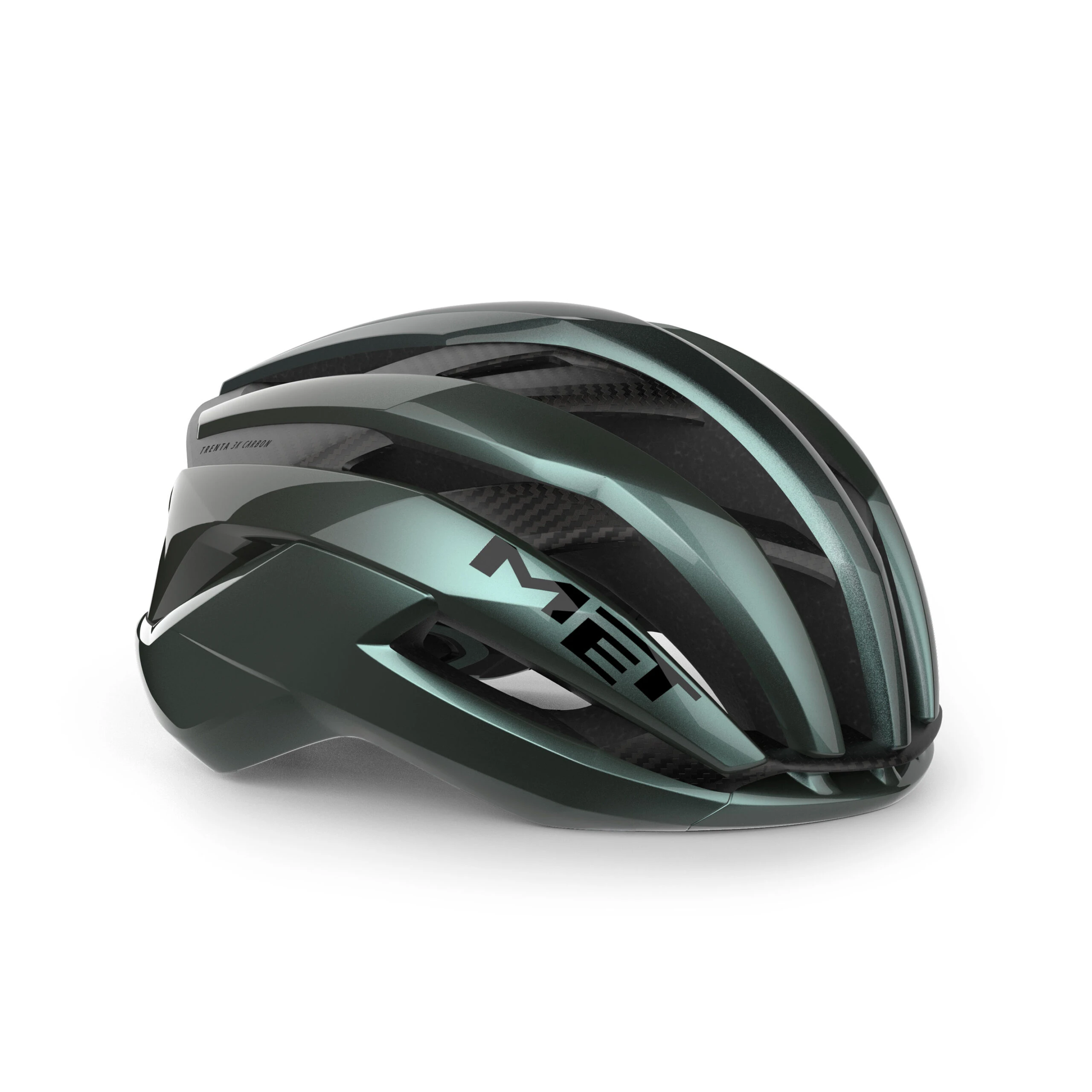 Capacete Met Trenta 3k Carbon Mips Hyper Teal 2026 - M (56-58cm)