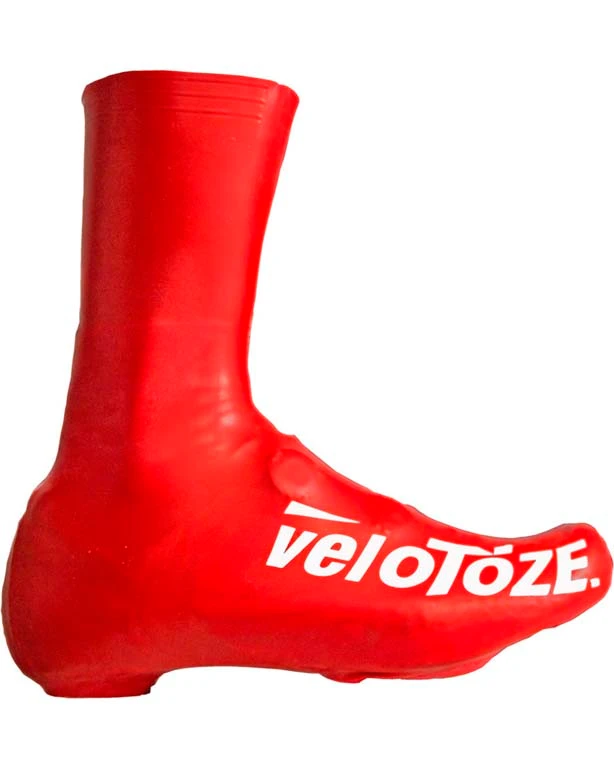 Capa Sapatilha Velotoze Latex Vermelha - M (40.5-42.5 EU / 7.5-9.5 US)