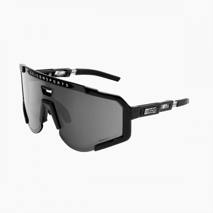 Óculos Scicon Aeroscope Preto Lente Prata