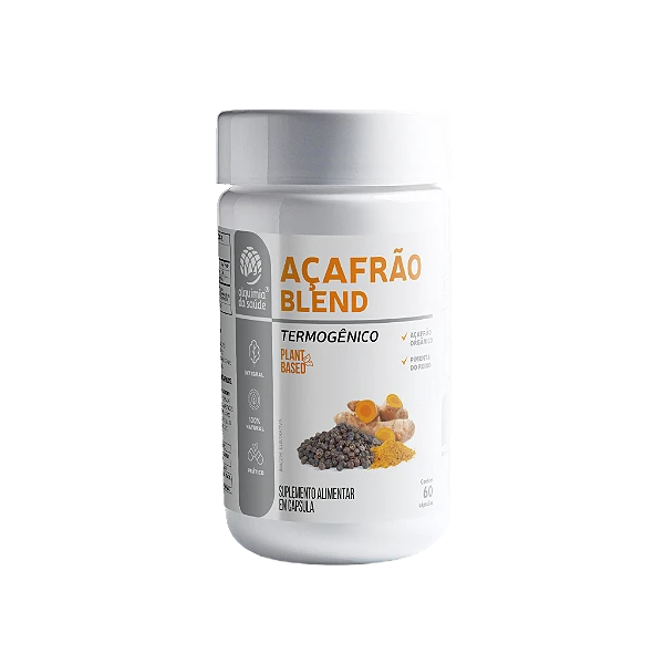 Açafrão Blend Termogênico - 60 Cápsulas Vegetais