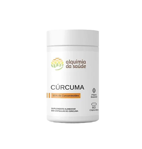 Cúrcuma - 60 Cápsulas Vegetais