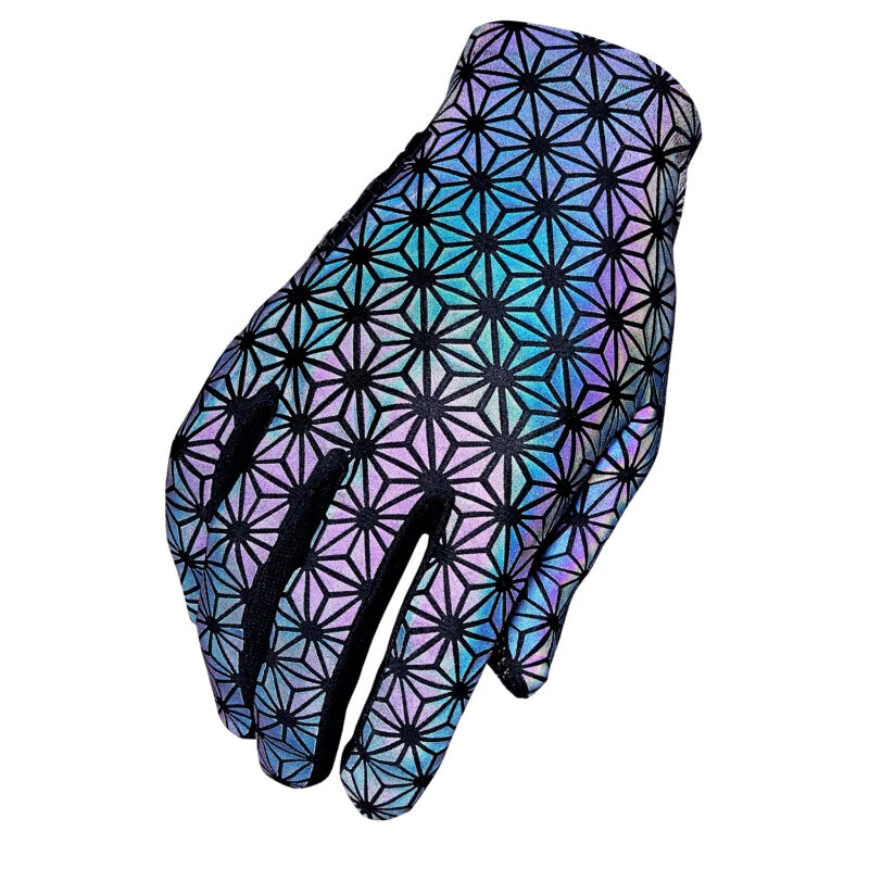 Luva de Ciclismo Fechada Supacaz Oil Slick - S
