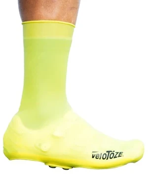 Capa De Sapatilha Velotoze Silicone Amarelo - M (40.5-42.5 EU / 7.5-9.5 US)