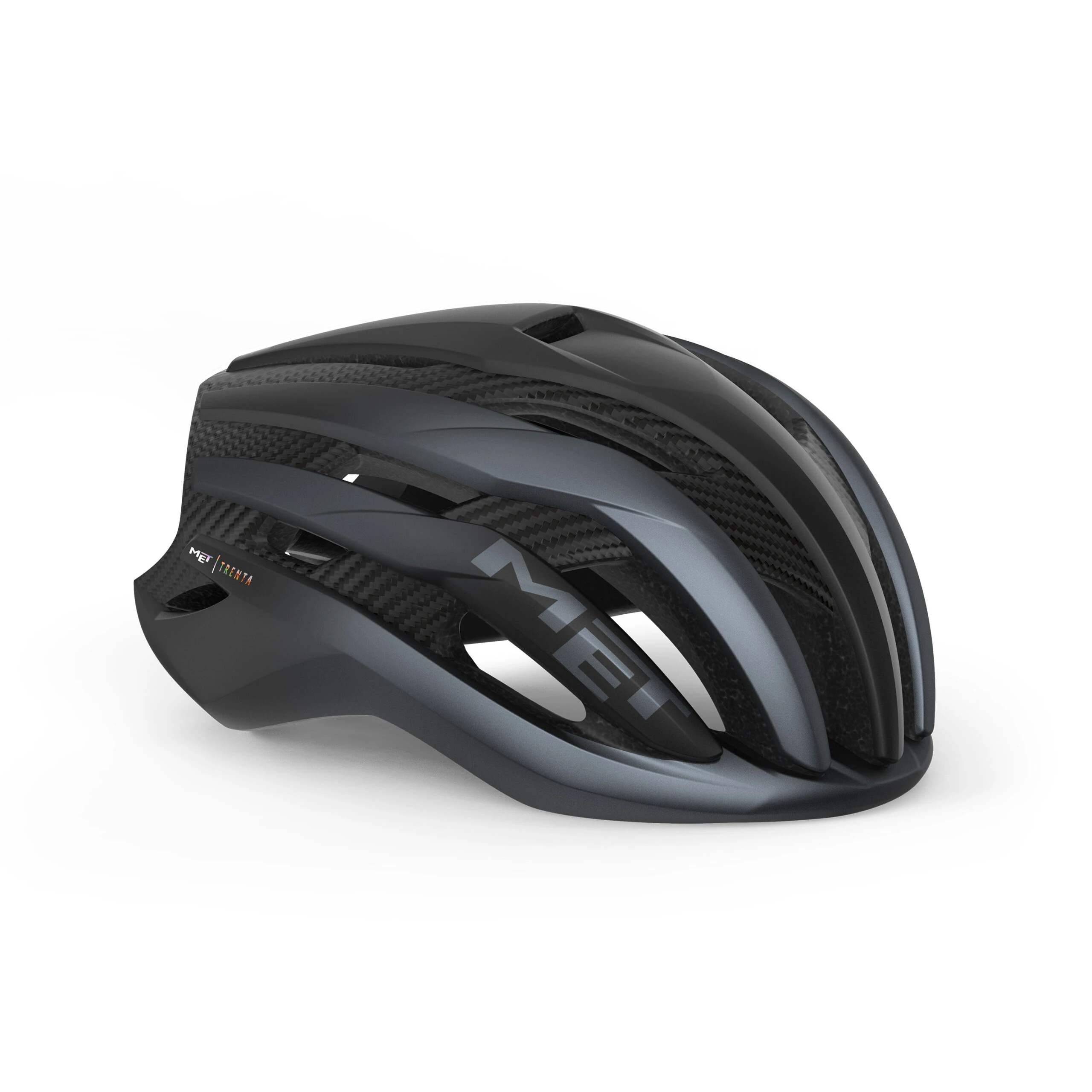 Capacete Met Trenta 3k Carbon Mips Preto - S (52-56cm)