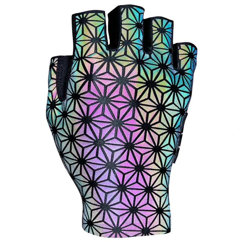 Luva de Ciclismo Dedo Curto Supacaz Oil Slick - S