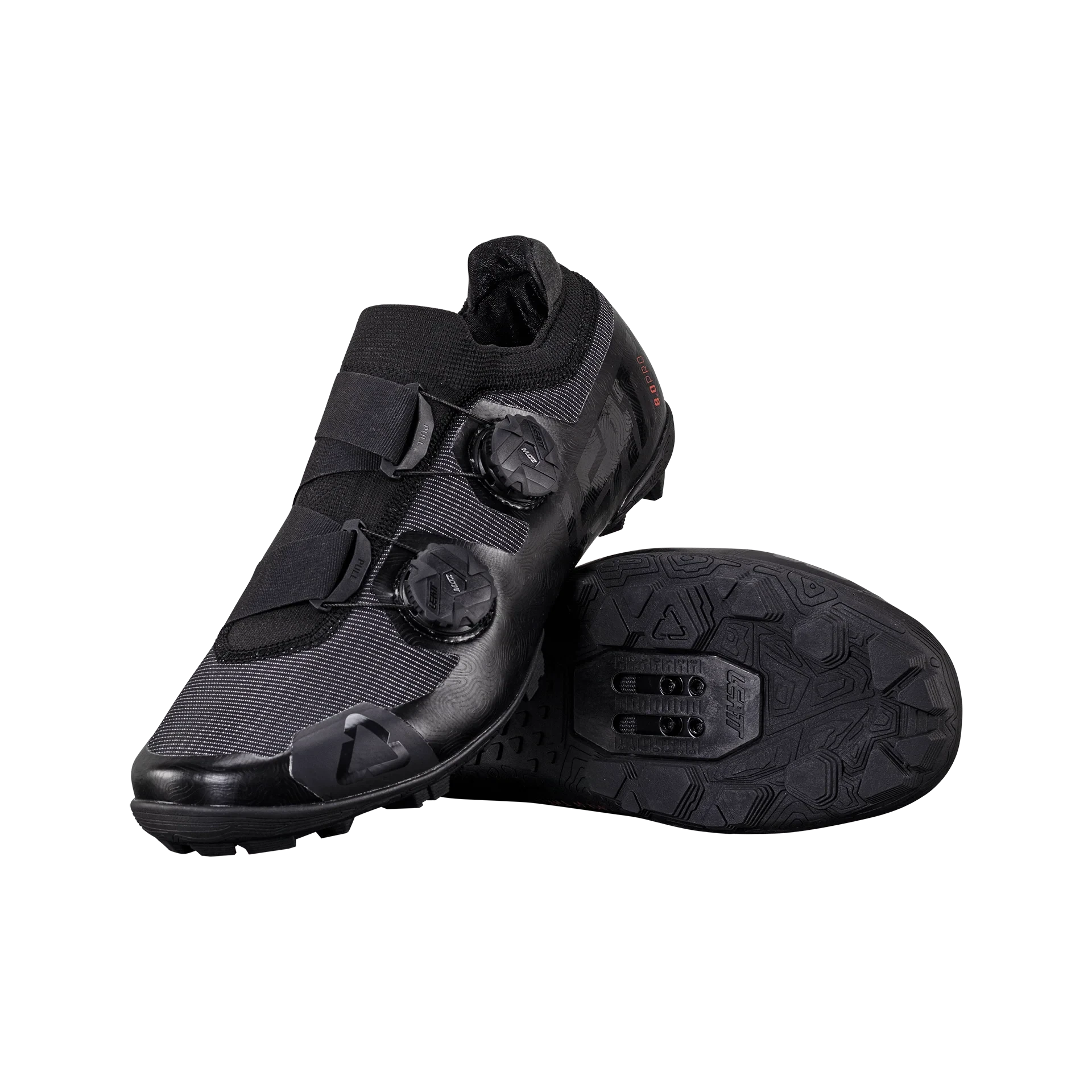 Sapatilha Leatt ProClip 8.0 Race Black - US 8.5 / EU 42