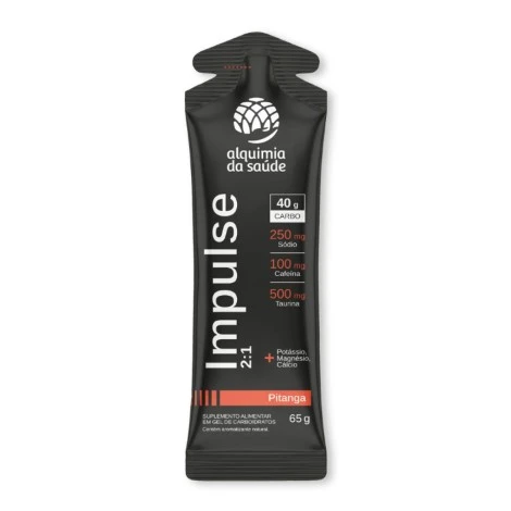 Impulse 2:1 Pitanga (100mg cafeína) Box 40g (15 sachês)
