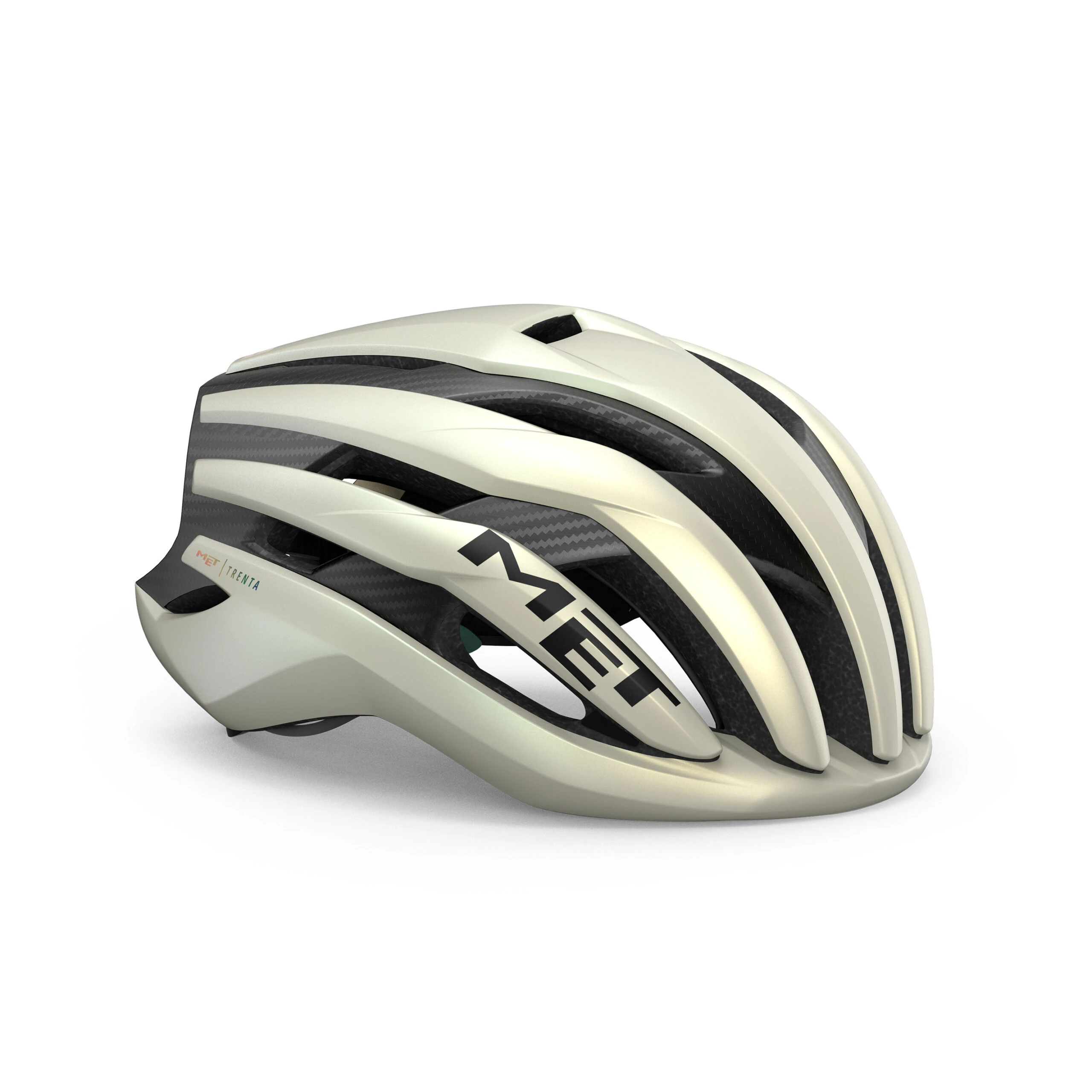Capacete Met Trenta 3k Carbon Mips Branco - S (52-56cm)