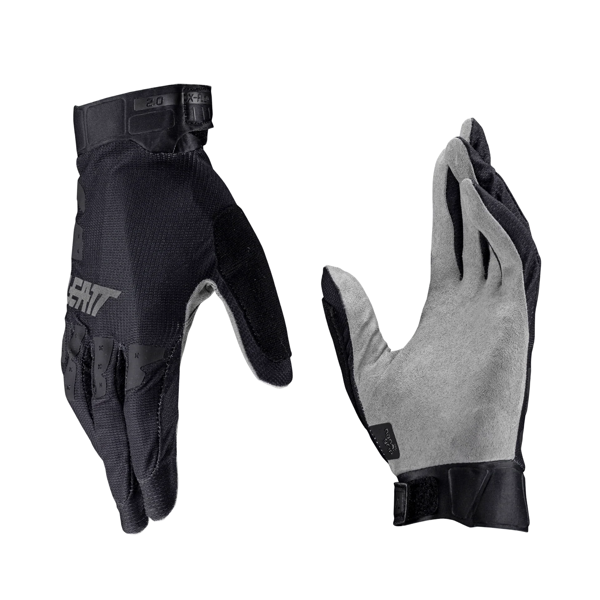 Luva Leatt MTB 2.0 X-Flow Stealth Black/Grey - M
