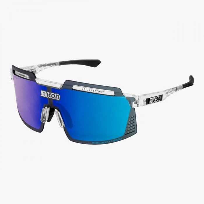Óculos Scicon Aerowatt Foza Cristal Lente Azul