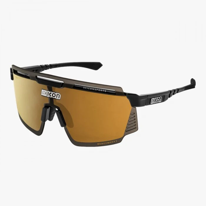Óculos Scicon Aerowatt Preto Lente Bronze