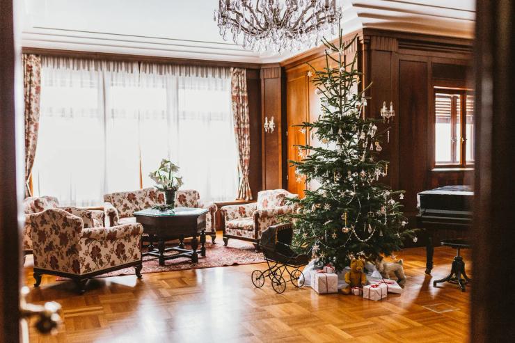 Sváteční prohlídka vily Stiassni