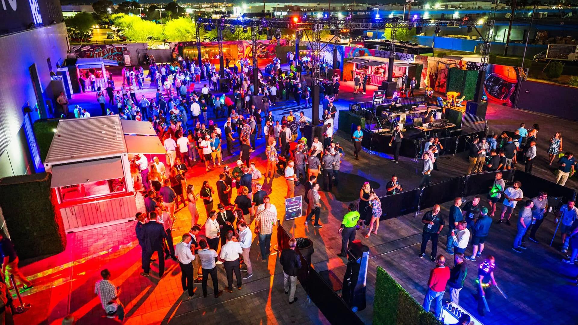 Event setup at A-Lot