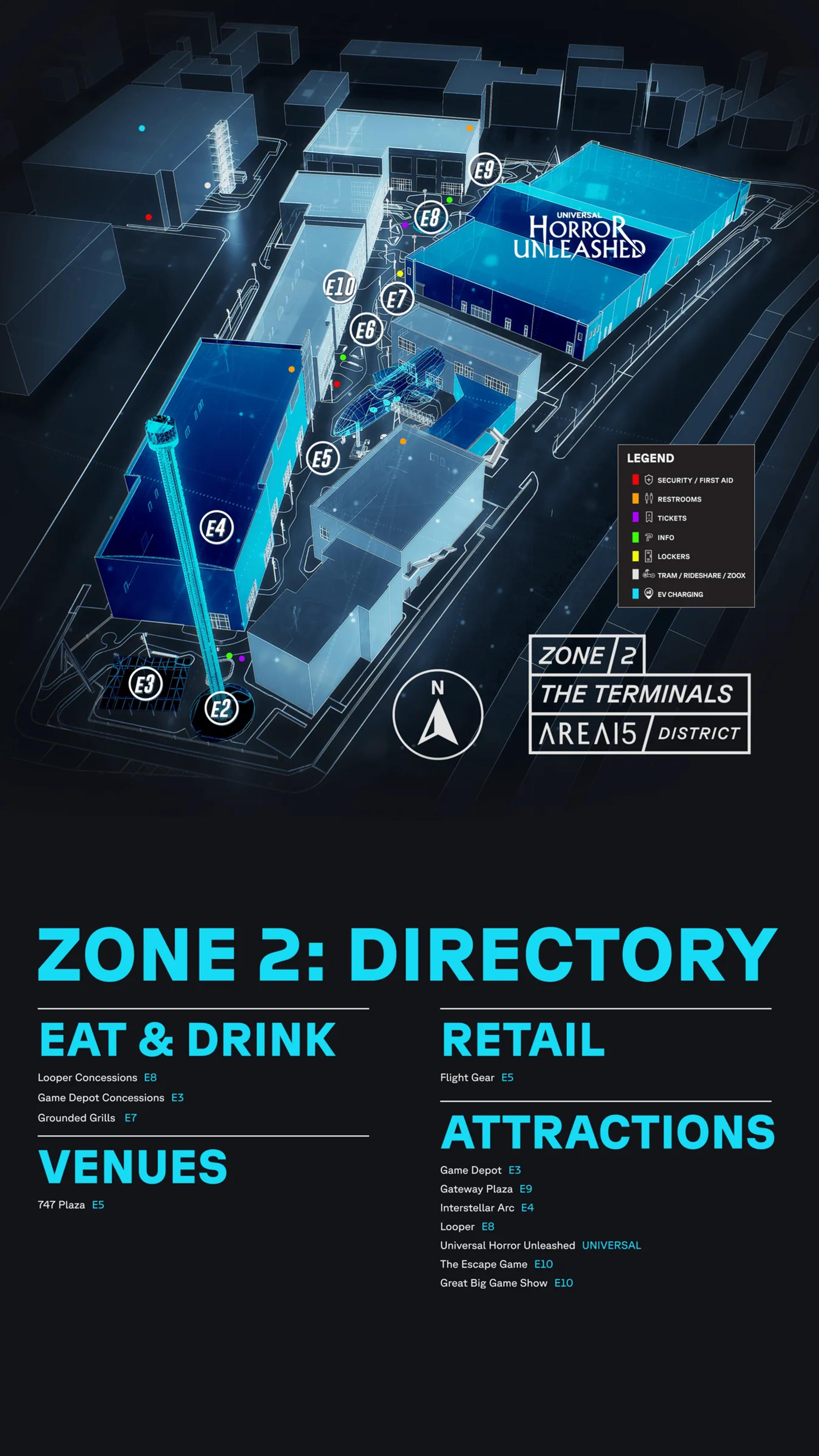 AREA15 Zone 2 map