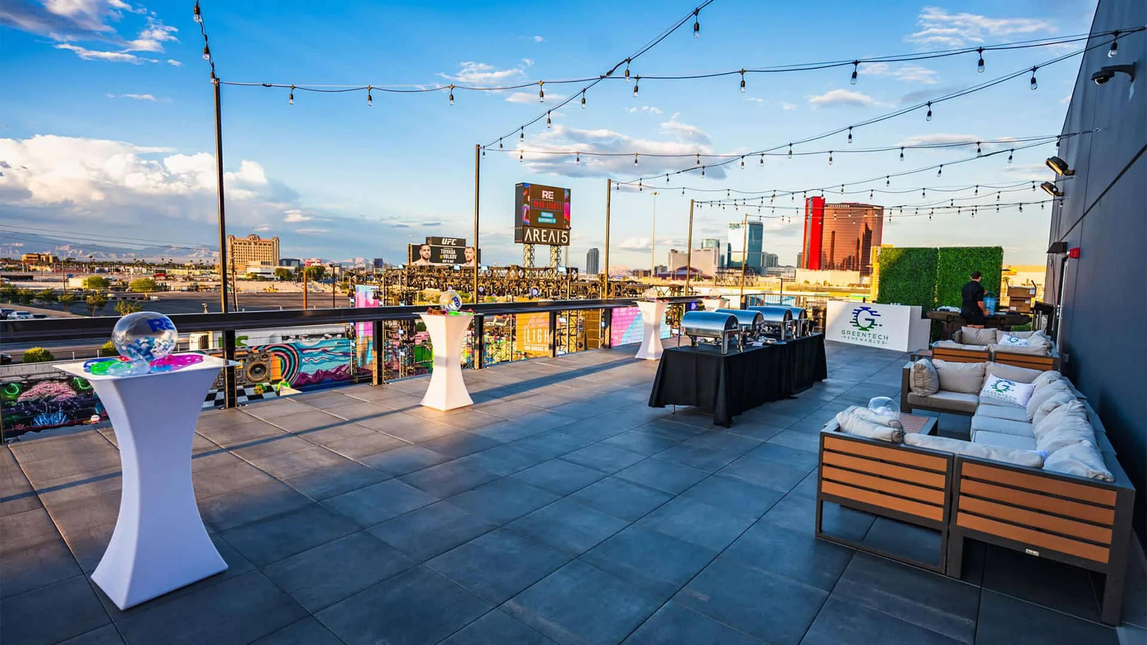 AREA15 outdoor viewing deck