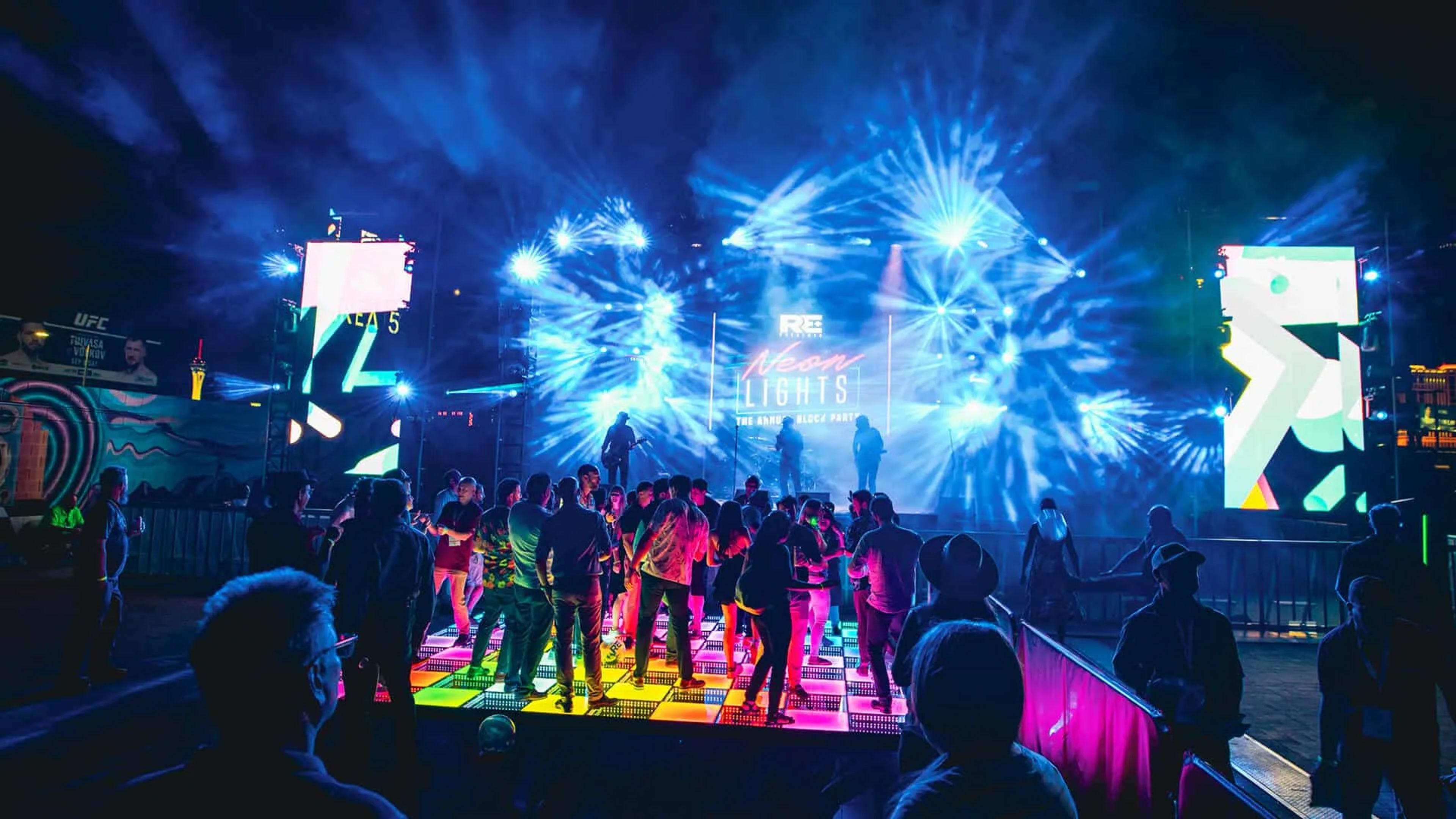 Outdoor events at AREA15