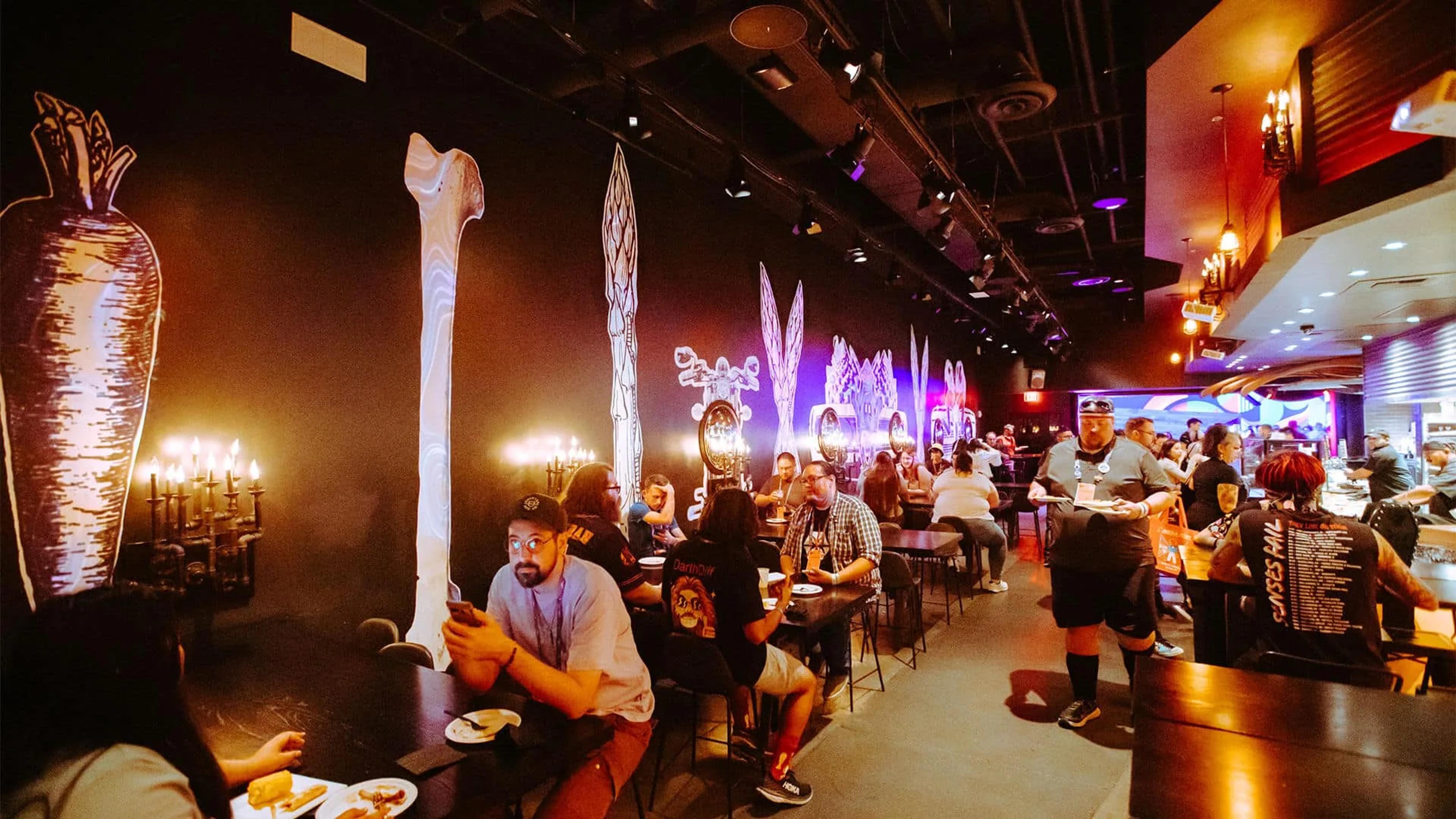 Eating at The Beast