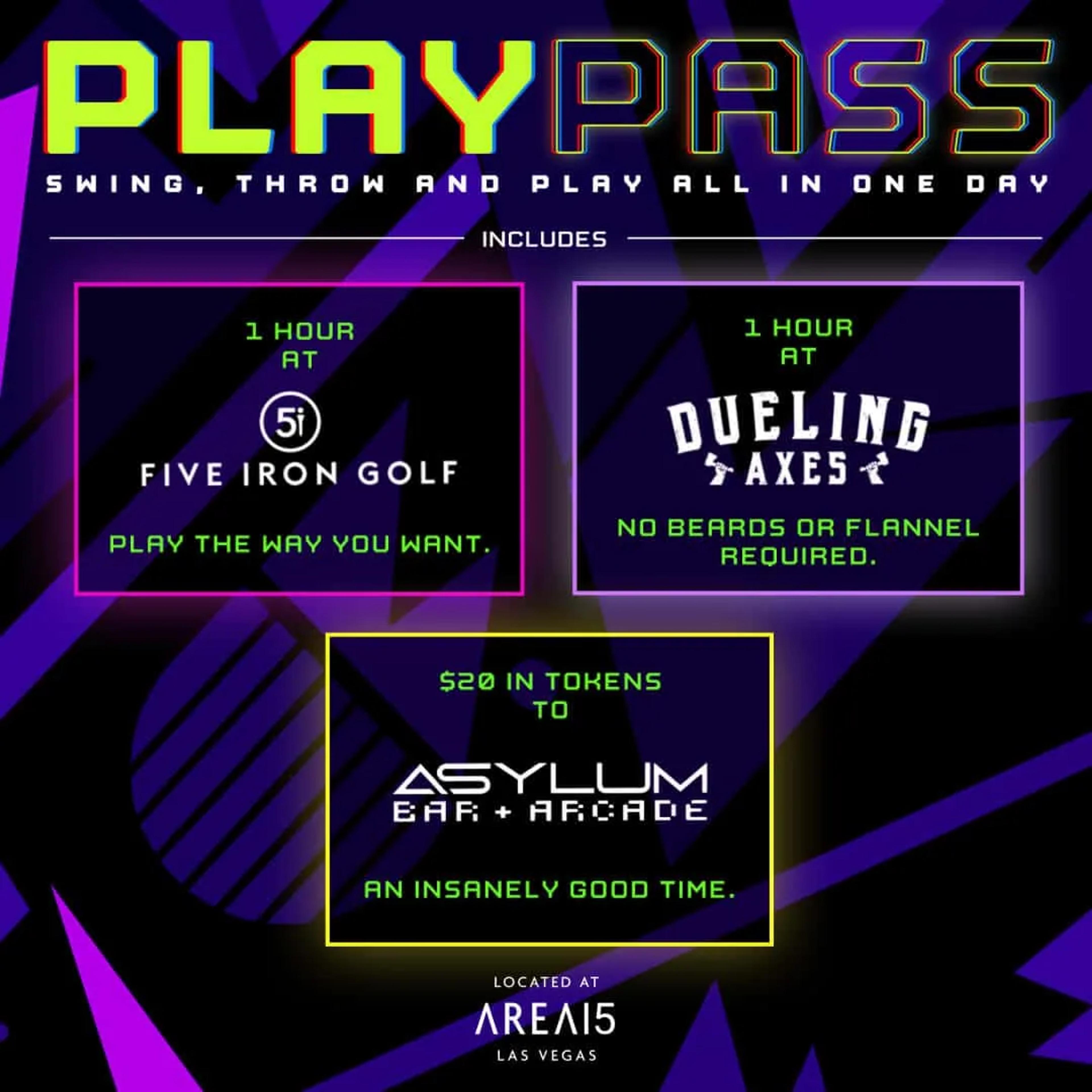 Play Pass — Swing, Throw and Play All in One Day