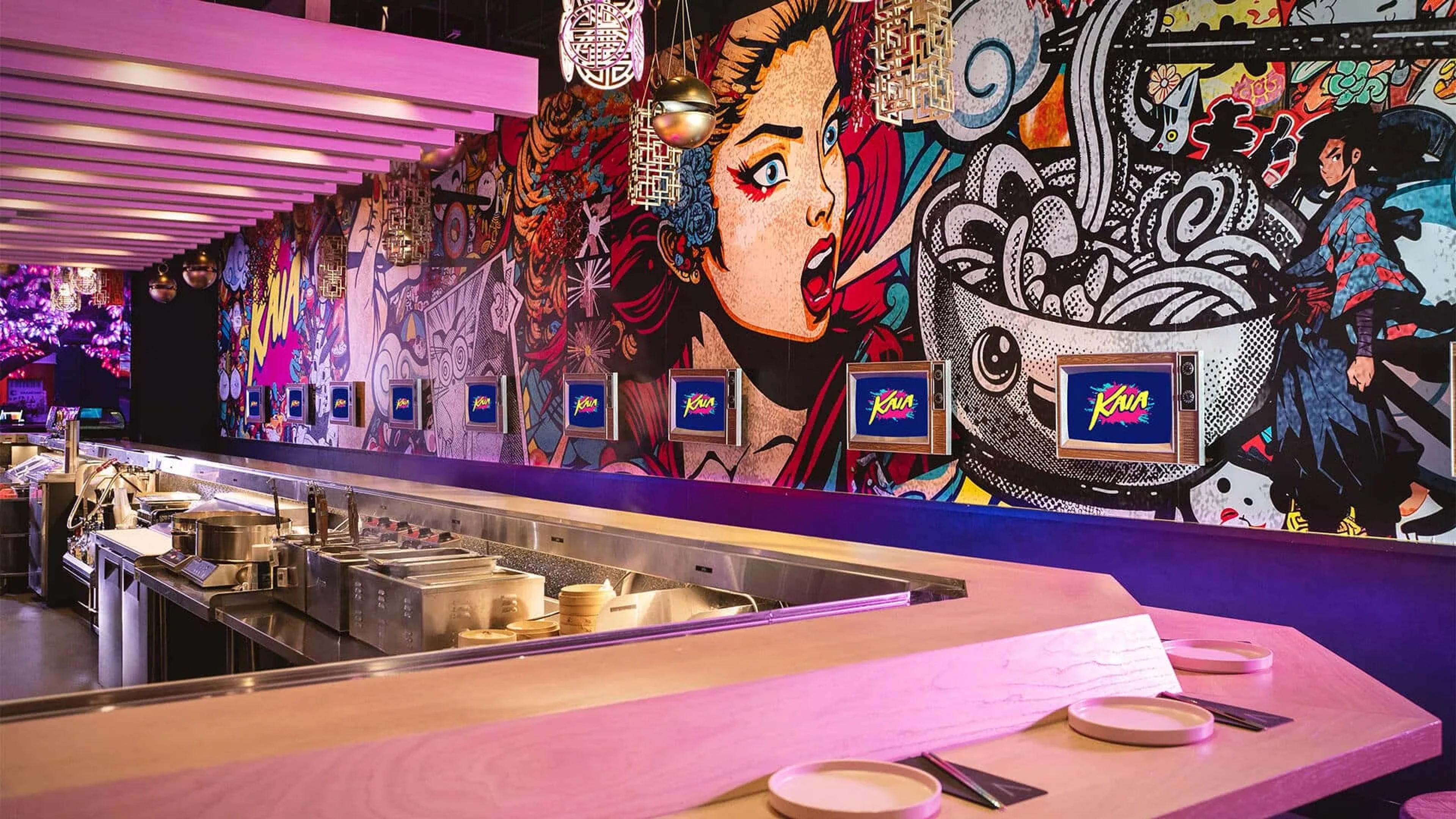 Kaia restaurant interior