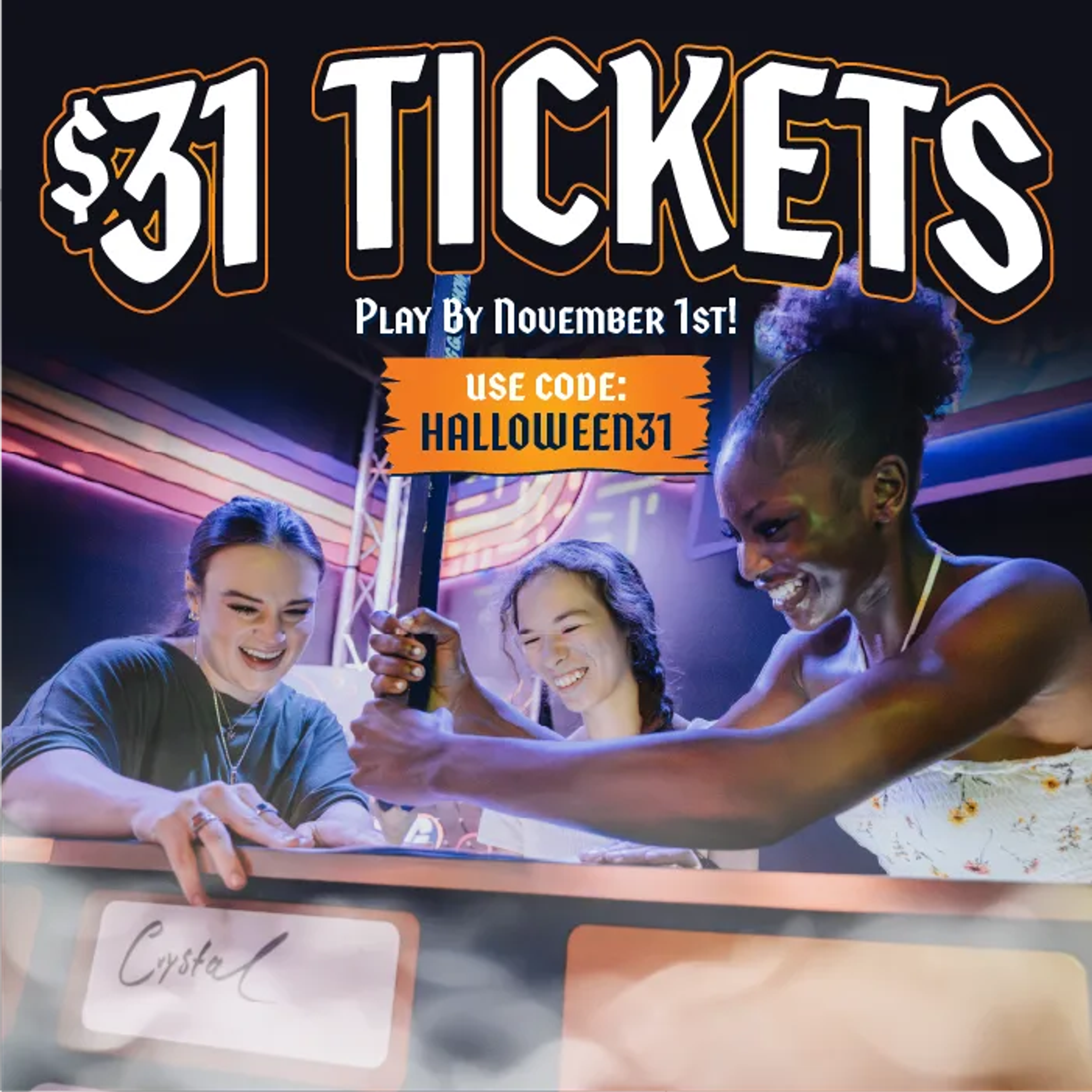 Great Big Game Show Halloween Offer