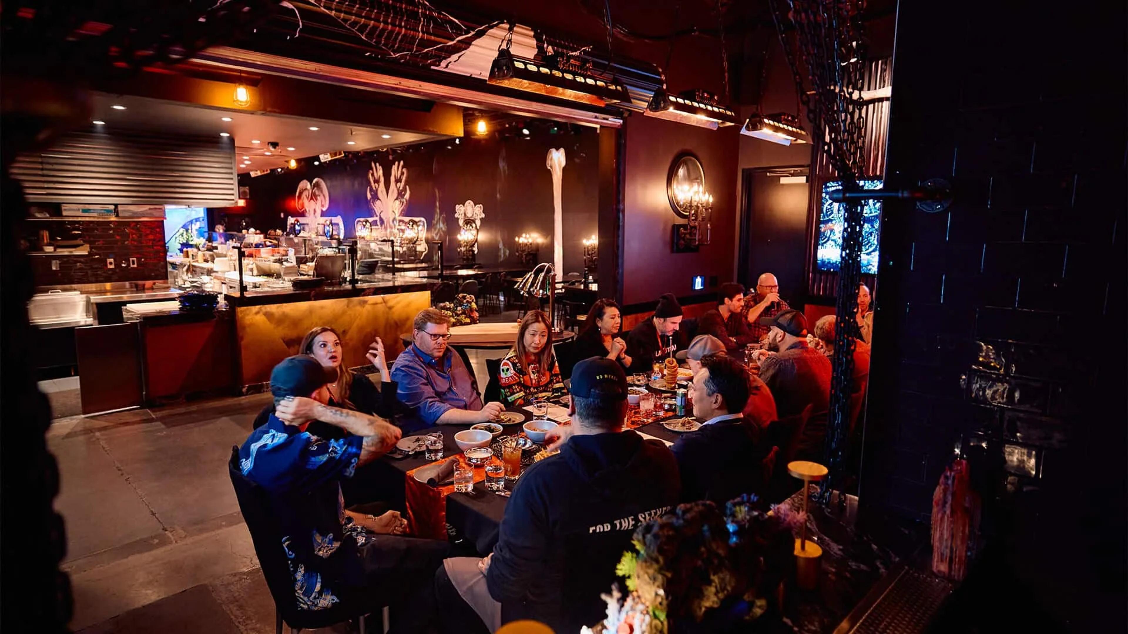 The Beast private dining room event