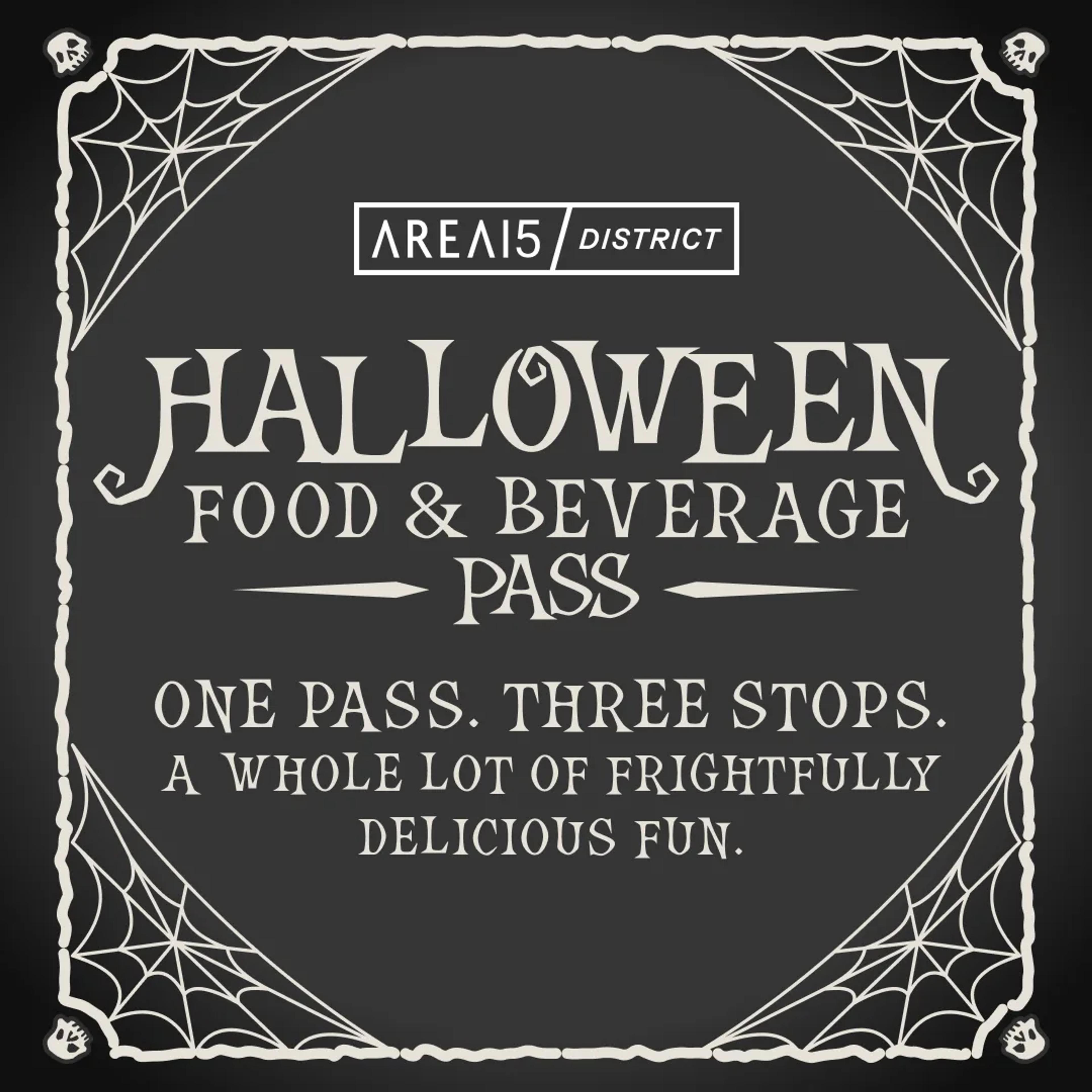Halloween Taste Pass