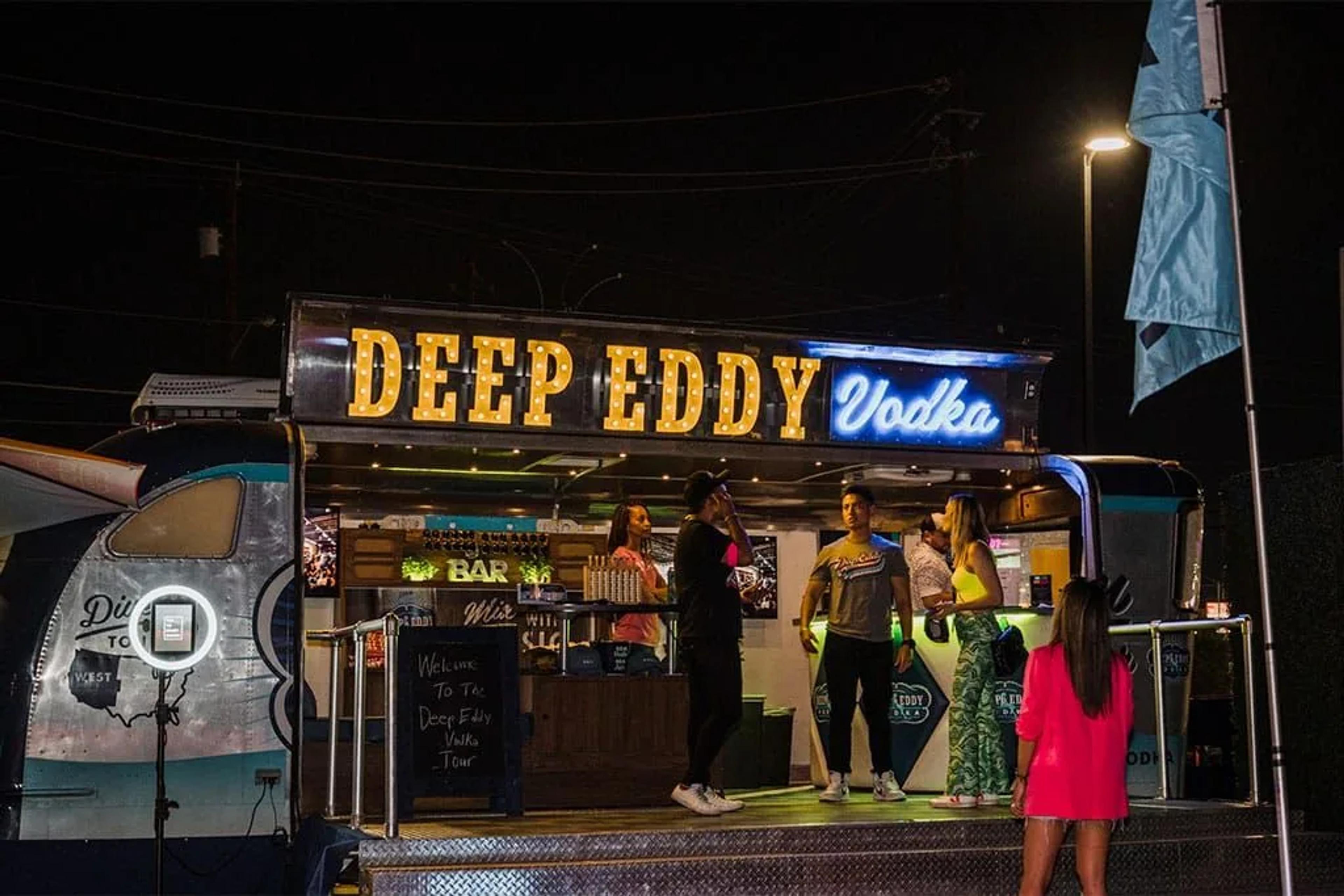 Deep Eddy Vodka sponsorship at AREA15