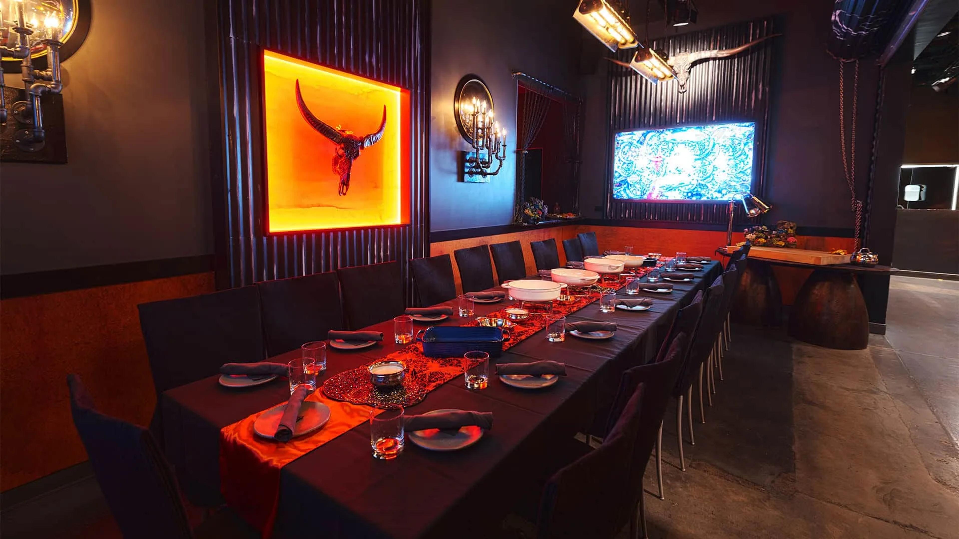 The Beast private dining room