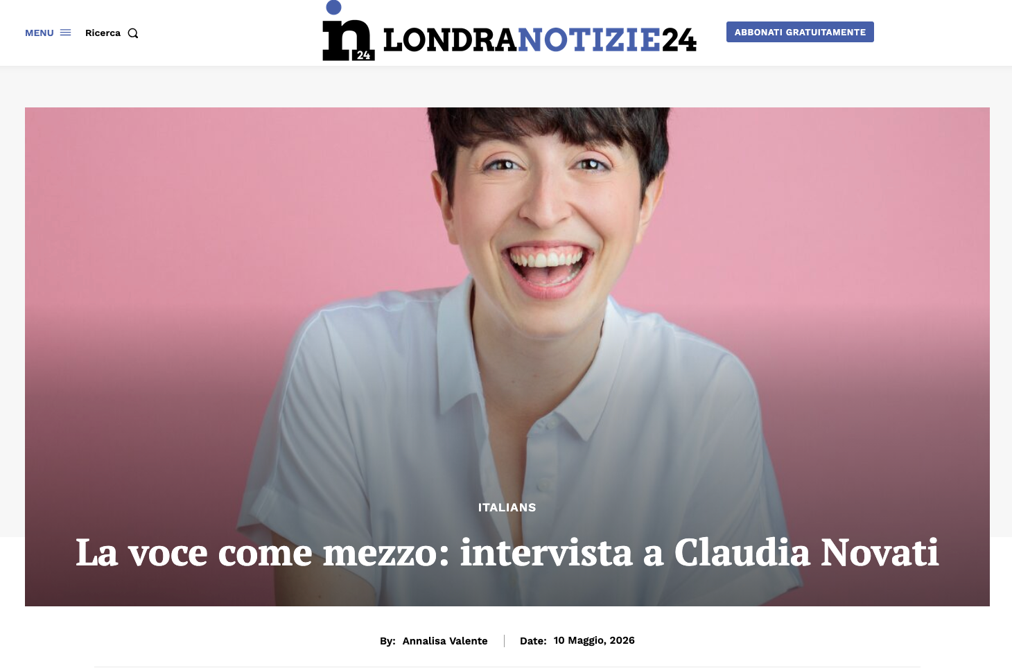 An article about me?!