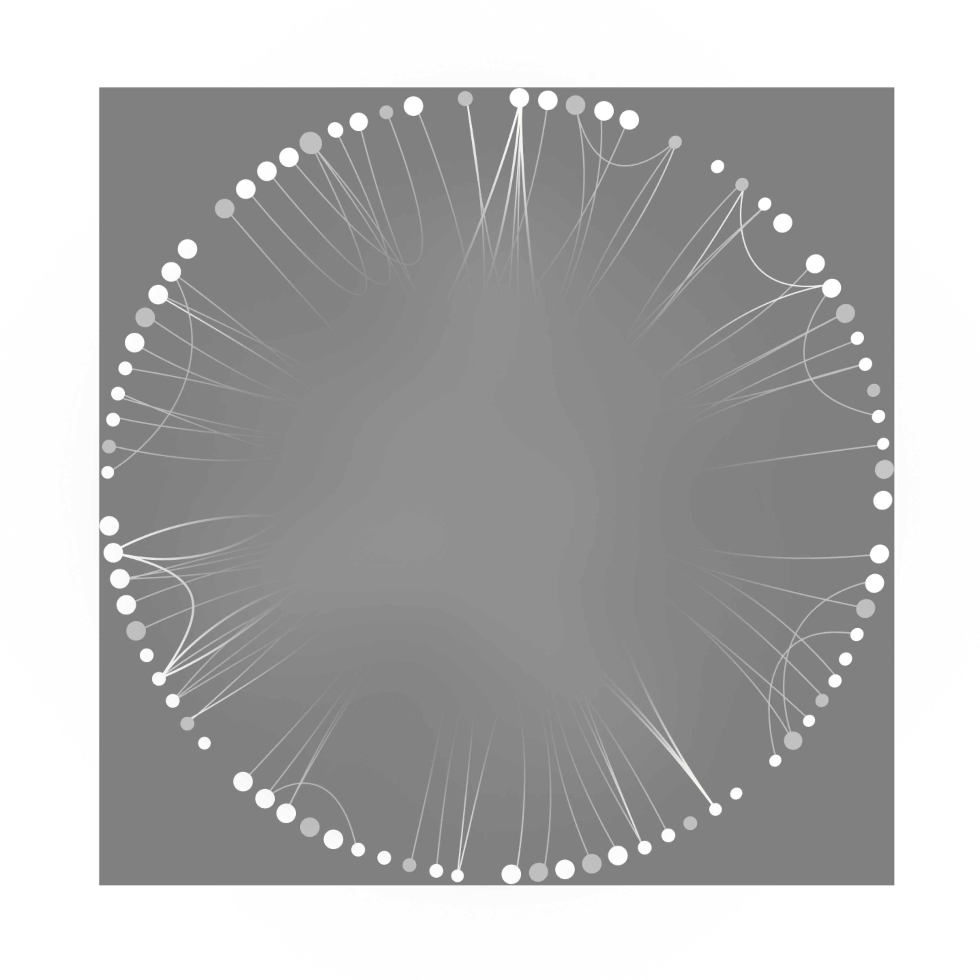 Diadia reasoning graph texture on a light clinical background