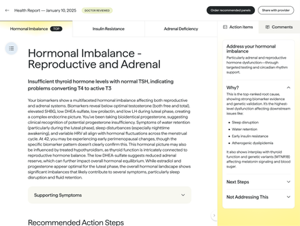 Report dashboard preview