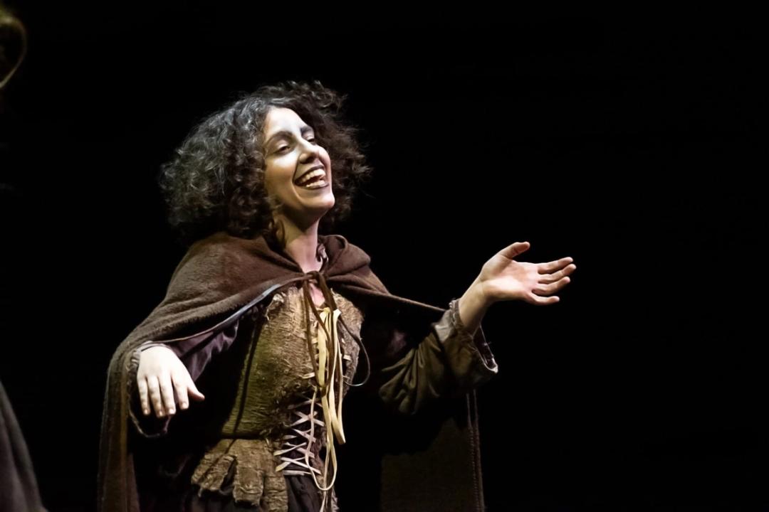Dido y Eneas (papel de la Bruja) en el Fórum Evolución de Burgos con el Burgos Baroque Ensemble