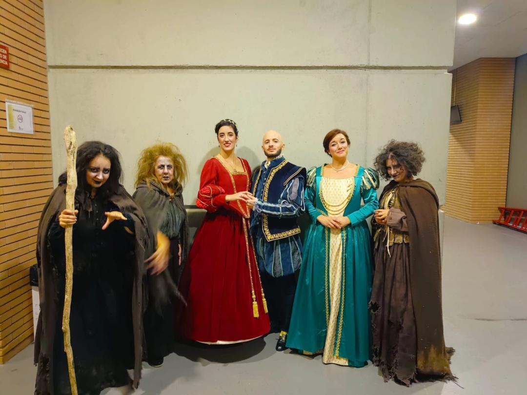 Dido y Eneas (papel de la Bruja) en el Fórum Evolución de Burgos
