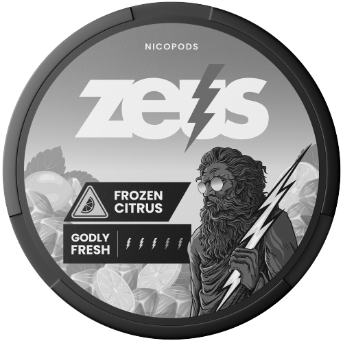 Nikotínové vrecká Zeus logo