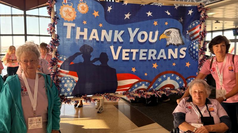 The unique trip included a visit to pivotal landmarks, such as the Military Women’s Memorial, Arlington National Cemetery, Vietnam Nurses Memorial, and the DAR National Headquarters in Washington, D.C.