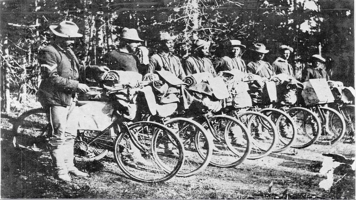 Why Did the Buffalo Soldiers Bike Across the Country in 1897?