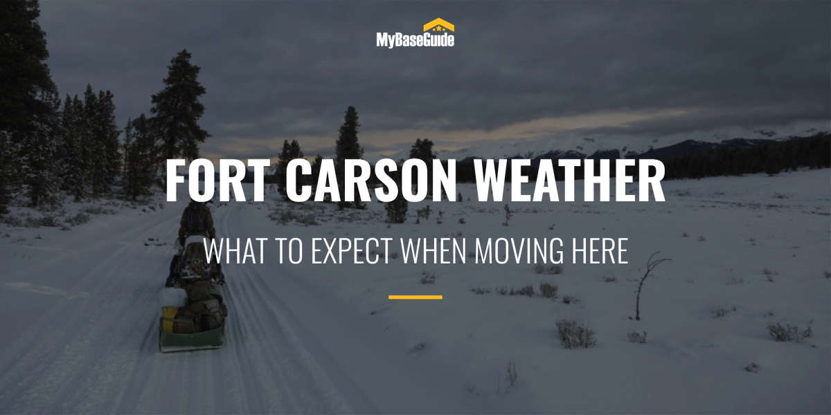 Fort Carson Weather: What To Expect When Moving Here