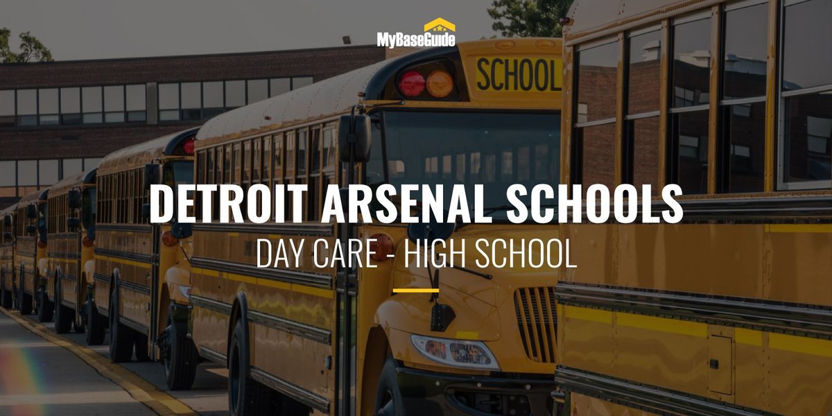 Detroit Schools Near Detroit Arsenal: Day Care - High School