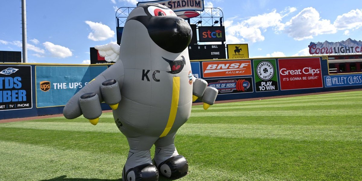 The Spokane Indians’ Newest Mascot is a KC-135 Stratotanker